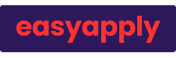 EasyApply logo on purple